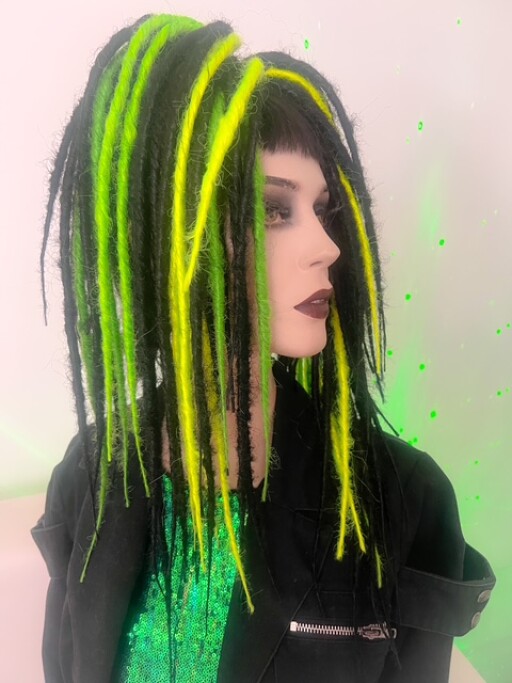 Blk, UV Yellow and Green Dreads 3.jpg