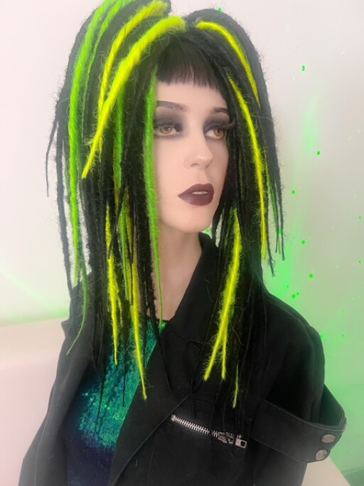 Blk, UV Yellow and Green Dreads 2.jpg